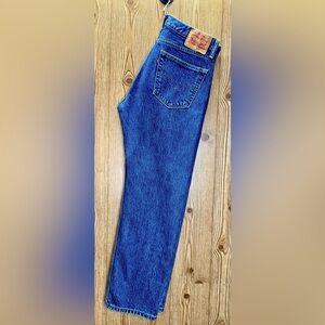 Men’s Levi’s Jeans 505 33x30 Classic Regular Fit blue denim